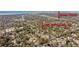 Beautiful aerial view showing the proximity to Shem Creek at 1288 Old Colony Rd, Mount Pleasant, SC 29464