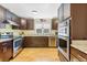 Beautiful kitchen featuring stainless steel appliances, granite countertops, and custom cabinetry at 1288 Old Colony Rd, Mount Pleasant, SC 29464