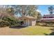 Backyard shed with a concrete foundation great for additional storage at 1288 Old Colony Rd, Mount Pleasant, SC 29464