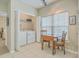 Bright dining area features a table with seating and convenient laundry closet access at 1321 Telfair Way, Charleston, SC 29412