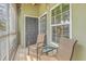 Relaxing screened porch with seating, perfect for enjoying the outdoors at 1321 Telfair Way, Charleston, SC 29412