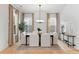 Elegant dining room featuring modern decor, hardwood floors, and large windows at 1328 Upper Union Rd, Mount Pleasant, SC 29464
