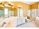 Bathroom featuring double sinks, and a glass shower at 1717 Rivertowne Country Club Dr, Mount Pleasant, SC 29466