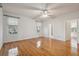 Bright bedroom with hardwood floors, neutral walls, and natural light at 232 Haddrell St, Mount Pleasant, SC 29464