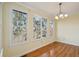Dining room featuring beautiful views from the set of large windows at 232 Haddrell St, Mount Pleasant, SC 29464
