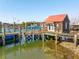 Waterfront shed at dock with boat access, perfect for relaxing on the water and scenic views at 232 Haddrell St, Mount Pleasant, SC 29464