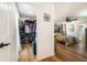 Walk-in closet with storage solutions at 24 N Basilica Ave, Hanahan, SC 29410