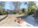 This large backyard features a patio and plenty of green space at 26 Beverly Rd, Charleston, SC 29407