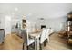 Dining area open to the living room and kitchen at 269 Firewheel Ct, Summerville, SC 29486