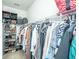 Walk-in closet with ample storage space, organized shelving, and hanging racks at 317 Catawba Branch Way, Moncks Corner, SC 29461