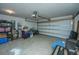 Spacious two car garage with abundant space, an automatic door, and room for storage at 317 Catawba Branch Way, Moncks Corner, SC 29461
