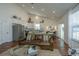 Open-concept home with updated kitchen, eat-in dining, and a welcoming living room at 317 Catawba Branch Way, Moncks Corner, SC 29461