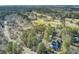 Panoramic aerial view showcasing a neighborhood next to a golf course at 3334 Cottonfield Dr, Mount Pleasant, SC 29466