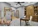 Home office featuring built-in storage, a desk and natural light at 3334 Cottonfield Dr, Mount Pleasant, SC 29466