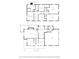 Detailed floor plan showcasing the layout of both floors in the home at 405 Huntington Rd, Summerville, SC 29483