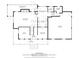 Floor plan featuring living room, kitchen, dining room, garage and screened porch with dimensions at 405 Huntington Rd, Summerville, SC 29483