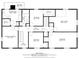Upstairs floor plan, showcasing bedrooms, bathrooms, and closets, including dimensions at 405 Huntington Rd, Summerville, SC 29483