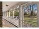 View of the screened-in porch with access to the pool and backyard at 405 Huntington Rd, Summerville, SC 29483