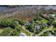 Aerial shot of the property revealing its position near the water with private docks at 4385 Ten Shillings Way, Hollywood, SC 29470