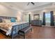 Charming main bedroom with hardwood floors and ample natural light at 4385 Ten Shillings Way, Hollywood, SC 29470