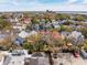 Desirable neighborhood featuring colorful homes, and tree-lined streets with buildings in the background at 6 Halsey St, Charleston, SC 29401