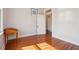 Spacious bedroom with hardwood floors, and classic millwork at 6 Halsey St, Charleston, SC 29401