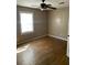 Bedroom featuring hardwood floors, and a ceiling fan at 105 Dalton Ave, North Charleston, SC 29420