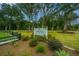 The community park offers a relaxing retreat with lush greenery and beautiful landscaping at 2001 E Patterson Pt, Hanahan, SC 29410