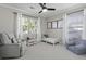 Cozy Bedroom features a rocking chair, daybed, and soft colors for a peaceful space at 218 Mayfield Dr, Goose Creek, SC 29445