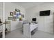 Cozy home office featuring modern decor, ample lighting, and functional layout at 218 Mayfield Dr, Goose Creek, SC 29445