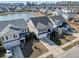 Aerial view of home in a neighborhood with serene pond and close proximity to amenities at 231 Laurel Crest Way, Summerville, SC 29486