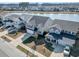 Aerial view of home in a neighborhood with serene pond and close proximity to amenities at 231 Laurel Crest Way, Summerville, SC 29486
