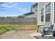 A spacious backyard with a concrete patio and lawn, offering a tranquil outdoor space at 231 Laurel Crest Way, Summerville, SC 29486