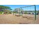 Community playground with swings and slide, next to the pool and clubhouse at 231 Laurel Crest Way, Summerville, SC 29486