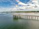 Community dock with covered area offering a serene waterfront escape and convenient access to boating and water activities at 2972 Riverwood Dr, Mount Pleasant, SC 29466