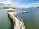A community dock featuring a covered gazebo that provides access for boating and water activities at 2972 Riverwood Dr, Mount Pleasant, SC 29466