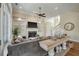 Cozy living room with a fireplace, built-in shelving, and decorative accents at 2972 Riverwood Dr, Mount Pleasant, SC 29466