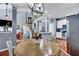 Bright dining area features open floor plan view to the staircase and kitchen at 3009 Macbeth Creek Dr, Charleston, SC 29414