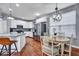 Kitchen featuring stainless steel appliances, white cabinets, and granite countertops at 3009 Macbeth Creek Dr, Charleston, SC 29414