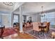 Spacious open-concept living space with a seamless flow between living and dining areas at 3009 Macbeth Creek Dr, Charleston, SC 29414