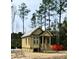 Cozy, quaint home with a welcoming front porch, classic design, and serene surroundings at 3102 Hailey Ct, McClellanville, SC 29458