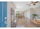 Inviting living room featuring open floor plan, hardwood floors, and stylish decor at 3941 Four Poles Park Dr, North Charleston, SC 29405