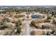 Aerial view of the neighborhood and local park in the distance from this home's location at 4816 Chesterfield Rd, North Charleston, SC 29405