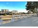 Spacious deck with white railings offering views of the street and nearby beach homes at 707 Palmetto Blvd, Edisto Island, SC 29438