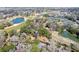An aerial view of the beautiful real estate development and golf course located near a body of water at 720 Island Park Dr # 104, Charleston, SC 29492
