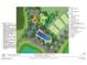 Conceptual recreation area plan highlighting pool, playground, dog park, parking, and maintenance areas at 784 Maynard Ln, Summerville, SC 29486