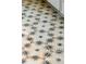 Close up of bathroom floor featuring designer tile at 806 Jungle Rd, Edisto Island, SC 29438