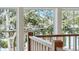 A close up of window with scenic outdoor view at 806 Jungle Rd, Edisto Island, SC 29438