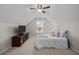 Bedroom featuring television, ceiling fan and a window providing natural light at 9021 Robins Nest Way, Summerville, SC 29485
