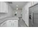Bright kitchen with granite countertops, stainless steel appliances, and white cabinets at 9207 Bowen Corner Ave, Hanahan, SC 29410